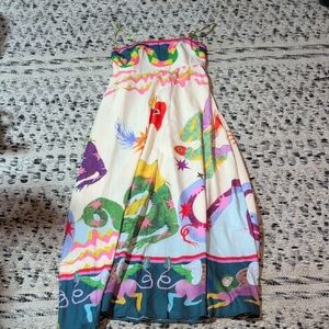 Colorful Printed Maxi Dress - Multicolor